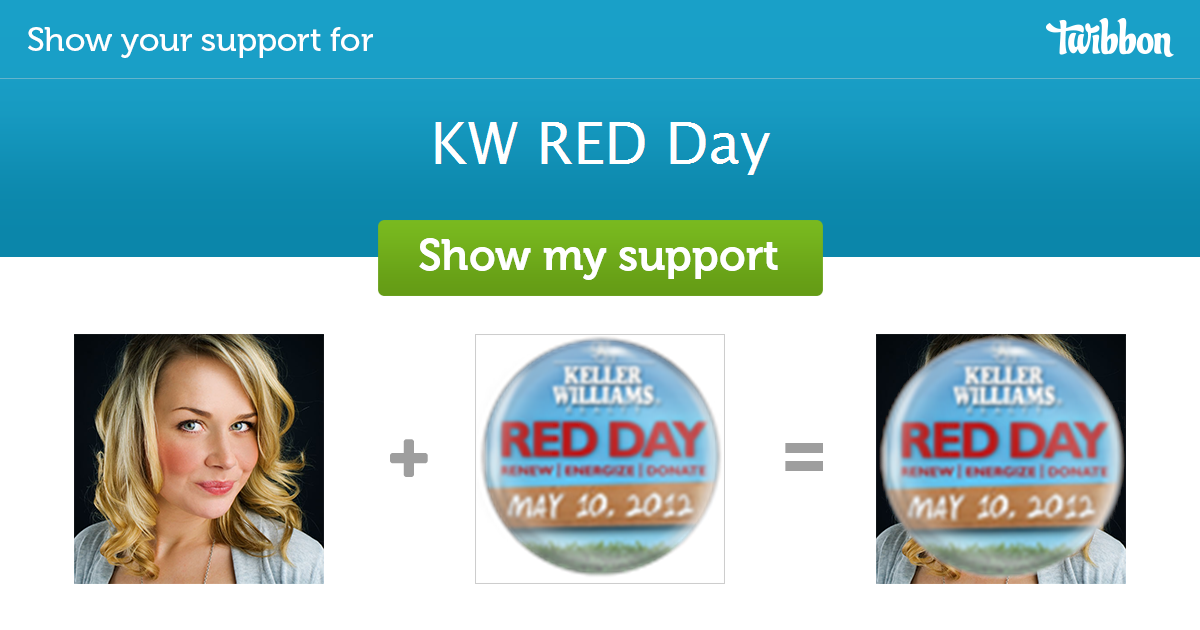 KW RED Day Support Campaign Twibbon