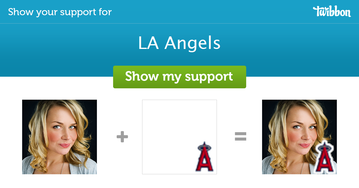 LA Angels Support Campaign Twibbon