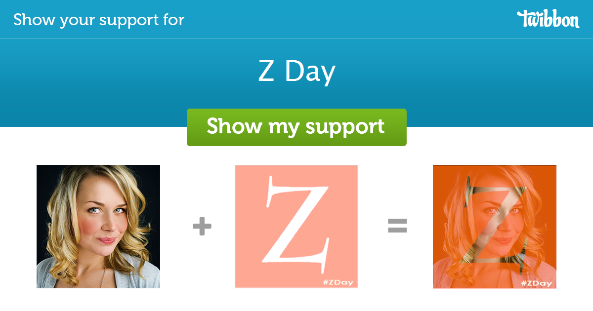 Z Day Support Campaign Twibbon