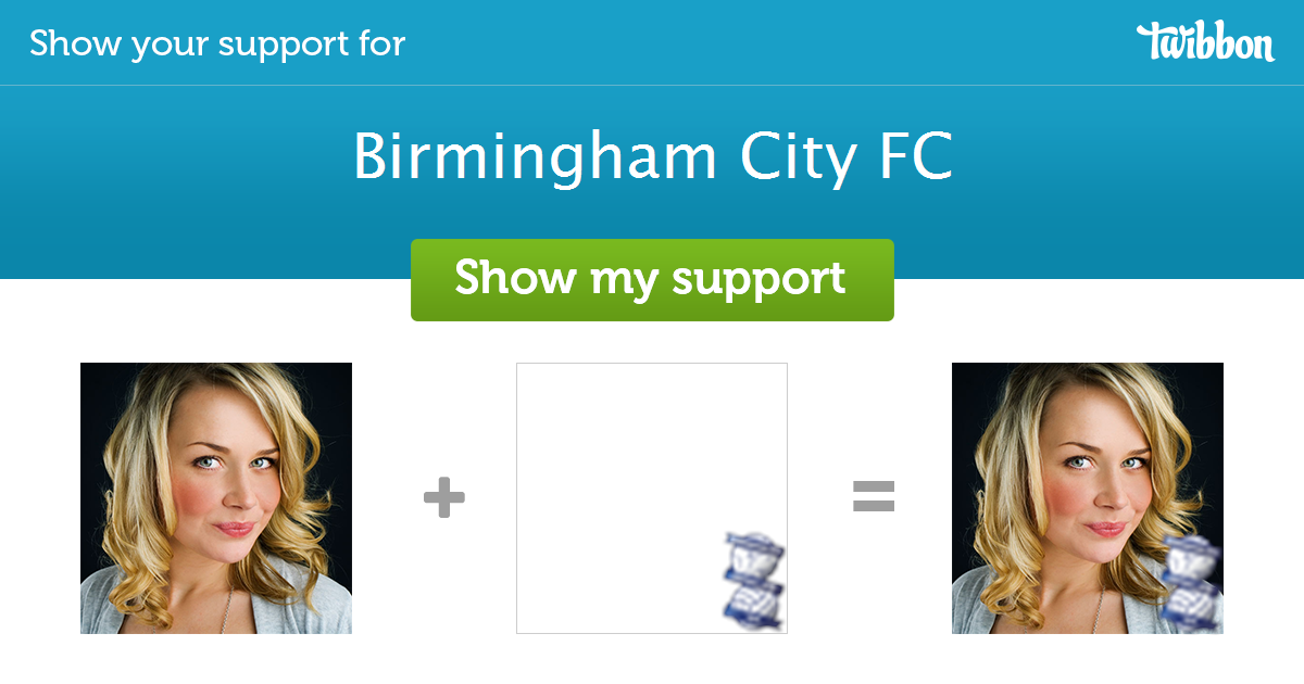 Birmingham City FC  Support Campaign  Twibbon