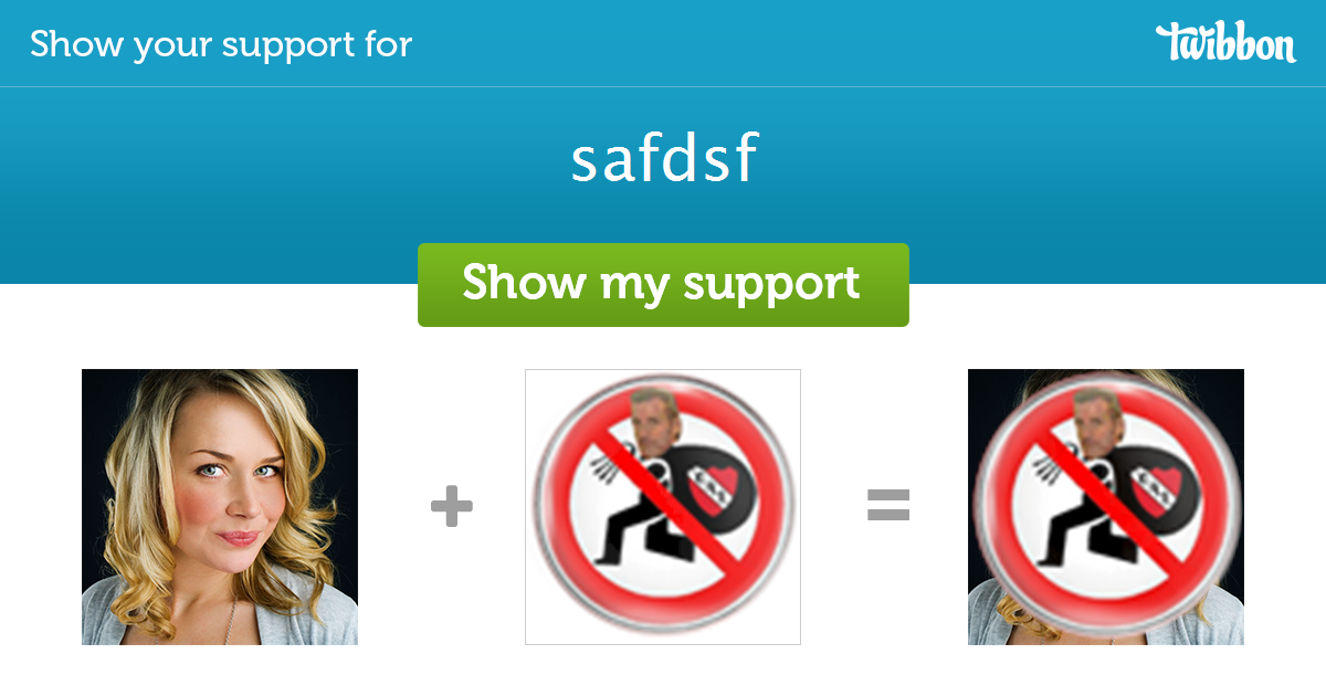 safdsf Support Campaign Twibbon