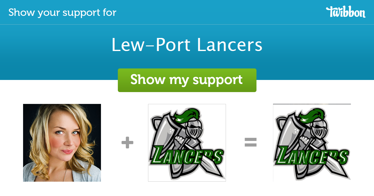 LewPort Lancers Support Campaign Twibbon