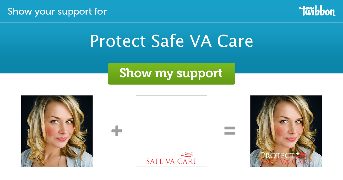 Protect Safe Va Care Support Campaign Twibbon