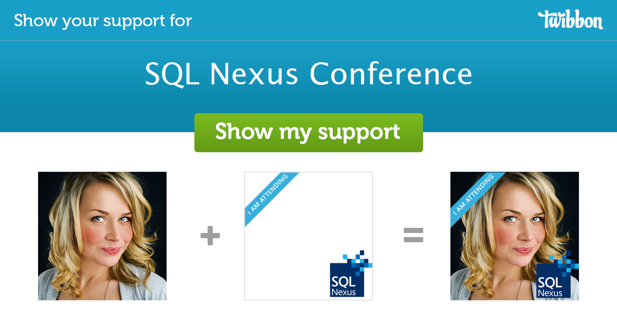 SQL Nexus Conference Support Campaign Twibbon
