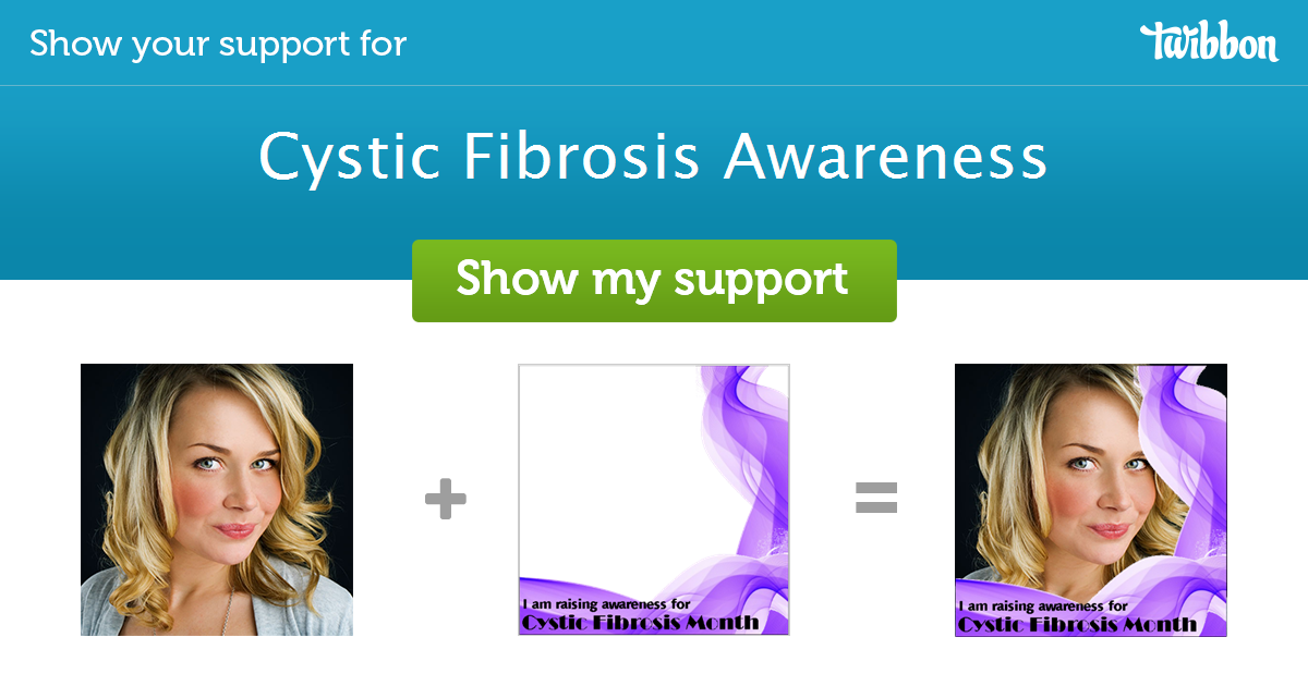 Cystic Fibrosis Awareness Support Campaign Twibbon 5853