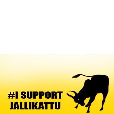 #SAVE_JALLIKATTU - Support Campaign | Twibbon