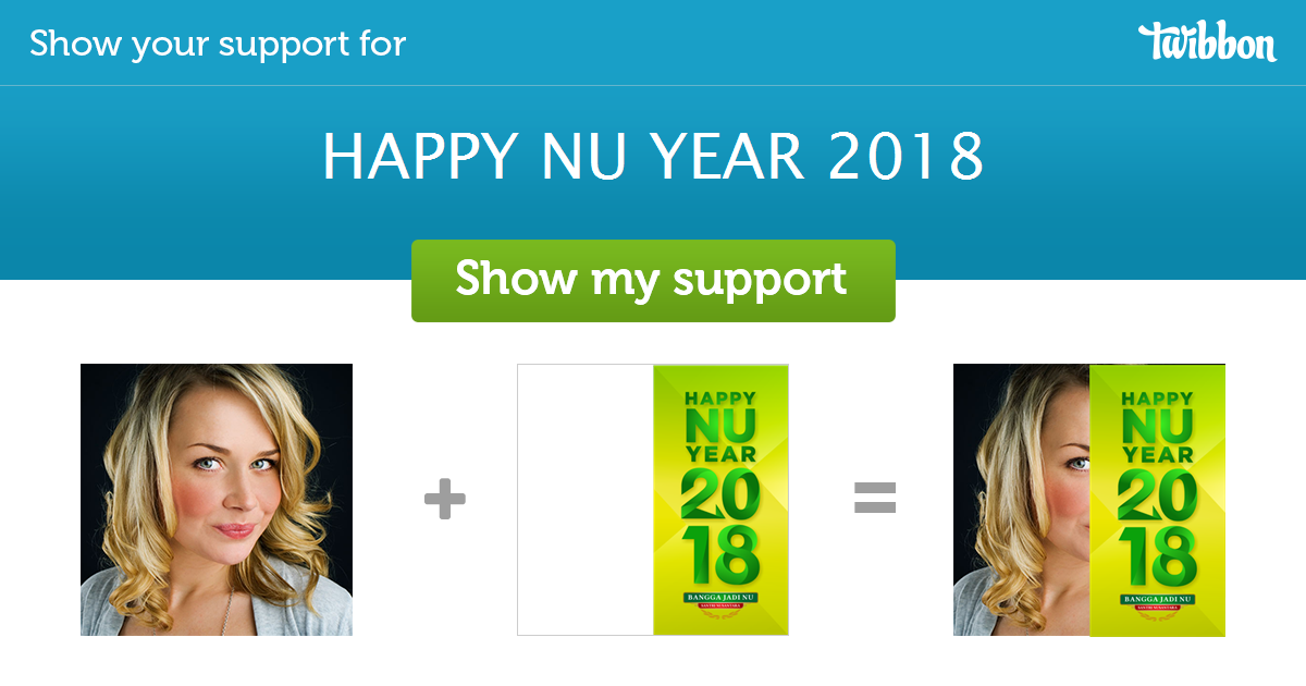 HAPPY NU YEAR 2018 Support Campaign Twibbon