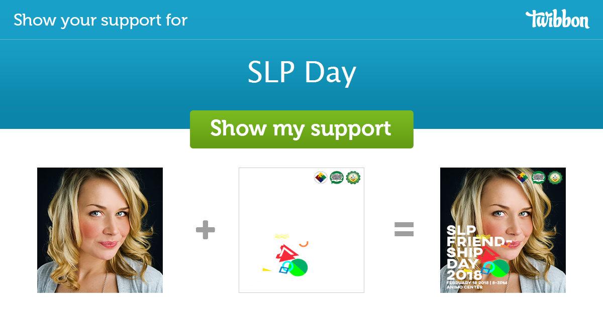 SLP Day Support Campaign Twibbon