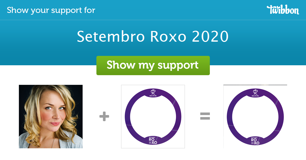 Setembro Roxo 2020 Support Campaign Twibbon