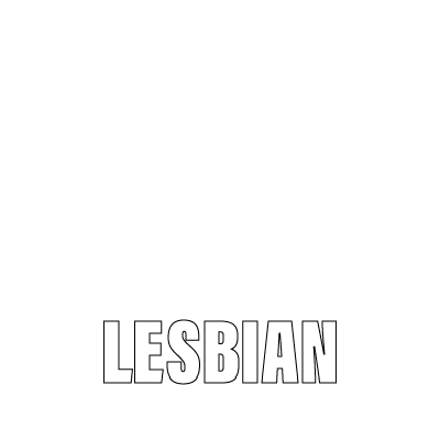 Lesbian pride bottom text