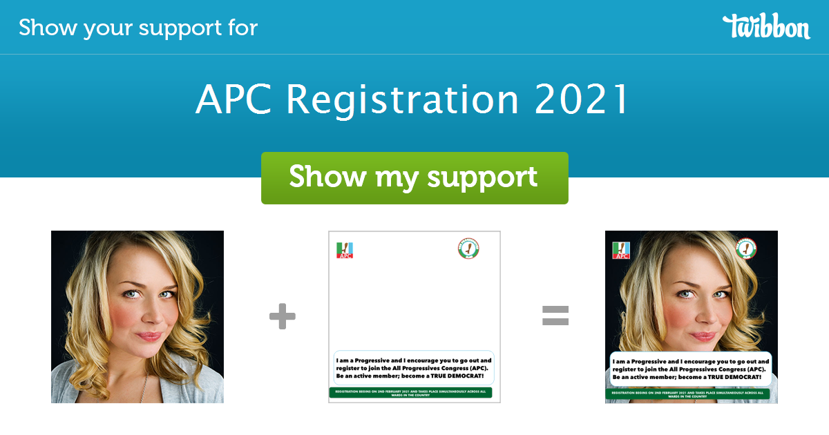 APC Registration 2021 Support Campaign Twibbon