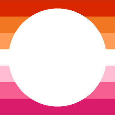 strawberry lesbian flag ♥︎ 